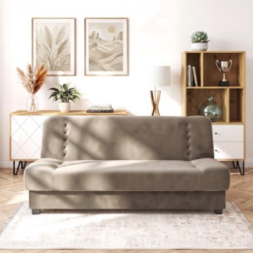 Mebel Elite Раскладной диван Piano, бежевого цвета, PPHUE.DOROTKA/PAROS3/WER - Home Club
