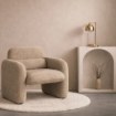 Mebel Elite Кресло для отдыха Togo темно-бежевого цвета, ME.TOGO/CBZ/T/FW - Home Club, изображение 2
