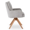 Mebel Elite Обертове крісло Bianco, сіре, ME.BIANCO/P/T/K - Home Club, Зображення 10