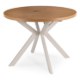 Mebel Elite Розкладний стіл Lukas 100–250 см, дуб/кашмір, ME.LUKAS/D/KASZ/S - Home Club