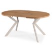 Mebel Elite Розкладний стіл Lukas 100–250 см, дуб/кашмір, ME.LUKAS/D/KASZ/S - Home Club, Зображення 4