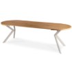 Mebel Elite Розкладний стіл Lukas 100–250 см, дуб/кашмір, ME.LUKAS/D/KASZ/S - Home Club, Зображення 6