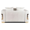 Mebel Elite Диван Pallazo 2S двухместный, кремово-золотой, ME.PALLAZO2S/KR/ZL/V/SOF - Home Club, изображение 4