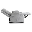 Mebel Elite Раскладной массажный кресло Box 2, серый, ME.BOX2/P/T/FW - Home Club, изображение 6