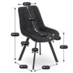 Mebel Elite Стул Rick 2, чёрный, ME.RICK2/CZ/T/K - Home Club, изображение 10