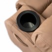 Mebel Elite Массажное кресло Box с откидной спинкой и подставкой для ног, цвет «Карамель», экокожа, ME.BOX/KAR/E/FW - Home Club, изображение 14