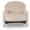 Mebel Elite Кресло для отдыха Massimo кремового цвета из велюра, ME.MASSIMO/KR/V/FW - Home Club, изображение 3