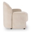 Mebel Elite Кресло для отдыха Massimo кремового цвета из велюра, ME.MASSIMO/KR/V/FW - Home Club, изображение 4