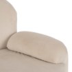 Mebel Elite Кресло для отдыха Massimo кремового цвета из велюра, ME.MASSIMO/KR/V/FW - Home Club, изображение 8