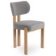 Mebel Elite Стілець Grenada Дуб/Сірий, ME.GRENADA/P/D/T/K - Home Club