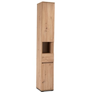 Mebel Elite Шкафчик-стойка Prato 30 см, дуб Artisan, W.PRATO/110/DA/SL - Home Club