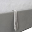 Mebel Elite Ліжко 140x200 Marsylia з ящиком для речей, сіре велюрове, ME.MARSYLIA/140/P/V/LOZZPOJ - Home Club, Зображення 8