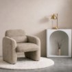 Mebel Elite Кресло для отдыха Togo, бежевого цвета, ME.TOGO/BZ/T/FW - Home Club, изображение 2