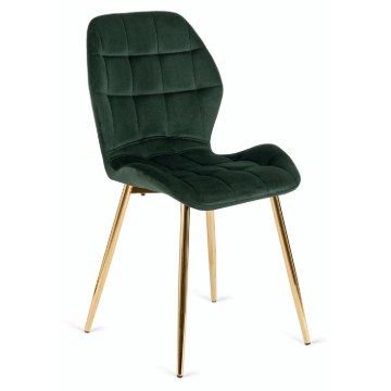 Mebel Elite Стул Lucky, зеленый, велюровый, ME.LUCKY/Z/ZL/V/K - Home Club