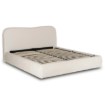 Mebel Elite Ліжко 160x200 Bristol з ящиком для речей, кремове, з тканини букле, ME.BRISTOL/160/KR/TB/LOZZPOJ - Home Club, Зображення 2