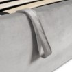Mebel Elite Ліжко 160x200 Bristol із ящиком для речей, сіре велюрове, ME.BRISTOL/160/P/V/LOZZPOJ - Home Club, Зображення 9