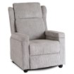 Mebel Elite Раскладной кресло Spencer, серый, из вельвета, ME.SPENCER/P/SZTR/FW - Home Club, изображение 3