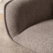 Mebel Elite Обертове крісло Dias, коричневе, ME.DIAS/BR/T/K - Home Club, Зображення 4