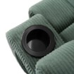Mebel Elite Раскладной массажный кресло Box, зелёный, из вельвета, ME.BOX2/Z/SZTR/FW - Home Club, изображение 15