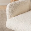 Mebel Elite Вращающееся кресло Willa кремового цвета из ткани «букле», ME.WILLA/KR/D/T/K - Home Club, изображение 4