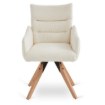 Mebel Elite Вращающееся кресло Willa кремового цвета из ткани «букле», ME.WILLA/KR/D/T/K - Home Club, изображение 7