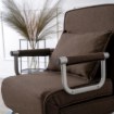 Mebel Elite Раскладной кресло Bart, коричневый, ME.BART/BR/T/FW - Home Club, изображение 5