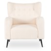 Mebel Elite Кресло для отдыха Nico кремового цвета из ткани «букле», ME.NICO/KR/DREW/TB/FW - Home Club, изображение 3