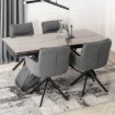 Mebel Elite Вращающееся кресло Paul темно-серого цвета, ME.PAUL/CZ/T/K - Home Club, изображение 3