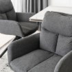 Mebel Elite Вращающееся кресло Paul темно-серого цвета, ME.PAUL/CZ/T/K - Home Club, изображение 4
