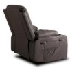Mebel Elite Массажное кресло Box темно-коричневого цвета из экокожи, ME.BOX/BR/E/FW - Home Club, изображение 5