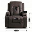 Mebel Elite Массажное кресло Box темно-коричневого цвета из экокожи, ME.BOX/BR/E/FW - Home Club, изображение 15