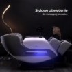 Mebel Elite Массажное кресло Vx Max, серый цвет, экокожа, английское меню, ME.VXMAX/P/E/ANG/FW - Home Club, изображение 9