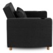 Mebel Elite Раскладной кресло Solor, черный, ME.SOLOR/CZ/T/FW - Home Club, изображение 3