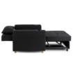 Mebel Elite Раскладной кресло Solor, черный, ME.SOLOR/CZ/T/FW - Home Club, изображение 5