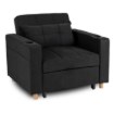 Mebel Elite Раскладной кресло Solor, черный, ME.SOLOR/CZ/T/FW - Home Club, изображение 7