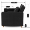 Mebel Elite Раскладной кресло Solor, черный, ME.SOLOR/CZ/T/FW - Home Club, изображение 12