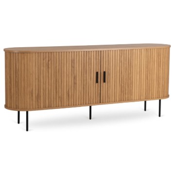 Mebel Elite Комод Trish 180 см, двухдверный, с выдвижными ящиками, дуб, ME.TRISH/D/KOM180 - Home Club