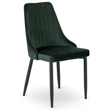 Mebel Elite Стілець Bari зелений велюровий, ME.BARI/Z/V/K - Home Club