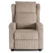 Mebel Elite Раскладной кресло Spencer, бежевый, из вельвета, ME.SPENCER/BZ/SZTR/FW - Home Club, изображение 5
