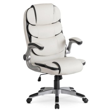 Mebel Elite Вращающееся кресло Liverpool, белый, экокожа, ME.LIVERPOOL/B/E/FO - Home Club