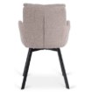 Mebel Elite Вращающееся кресло Cortado, коричневое, ME.CORTADO/BR/CZ/T/K - Home Club, изображение 6