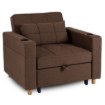 Mebel Elite Раскладной кресло Solor, коричневый, ME.SOLOR/BR/T/FW - Home Club, изображение 7