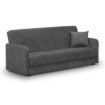 Mebel Elite Раскладной диван Porto, серый, велюровый, PPHUE.PIEER/SALLY9/WER - Home Club, изображение 3