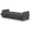 Mebel Elite Раскладной диван Porto, серый, велюровый, PPHUE.PIEER/SALLY9/WER - Home Club, изображение 4