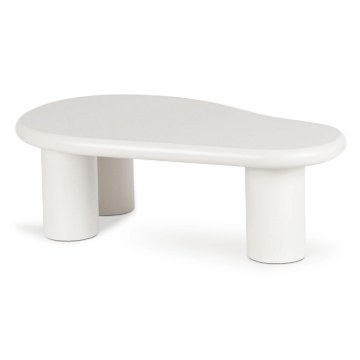 Mebel Elite Кофейный столик Edme, белый, ME.EDME/MB/L - Home Club