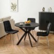 Mebel Elite Стул Cesar, черный, велюровый, ME.CESAR/CZ/V/K - Home Club, изображение 2