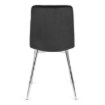 Mebel Elite Стул Cesar, черный, велюровый, ME.CESAR/CZ/V/K - Home Club, изображение 5