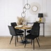 Mebel Elite Стілець Rio, чорний, велюровий, ME.RIO/CZ/V/K - Home Club, Зображення 2