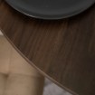 Mebel Elite Стіл Lauren 80 см, горіх/чорний, ME.LAUREN/O/CZ/S80 - Home Club, Зображення 5