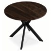 Mebel Elite Стіл Lauren 80 см, горіх/чорний, ME.LAUREN/O/CZ/S80 - Home Club, Зображення 7